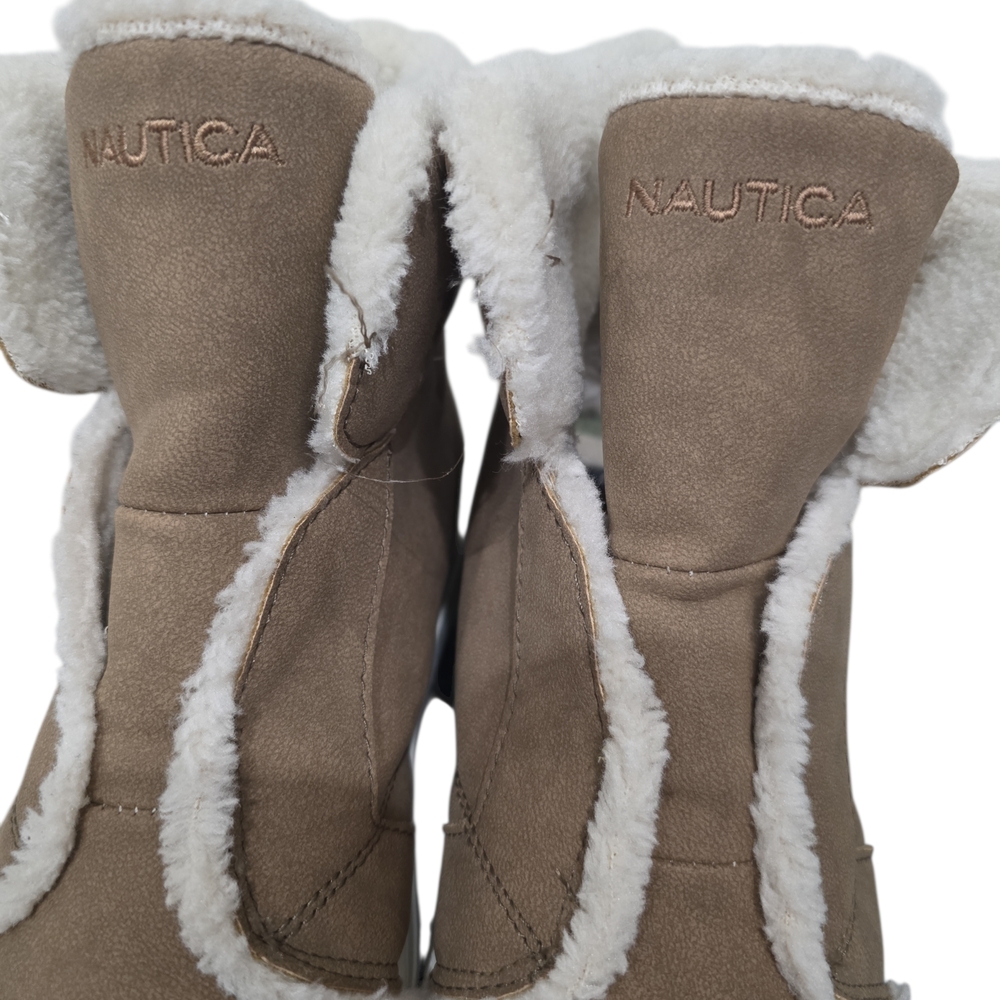 Nautica Women's Tan Fur-Lined Sneakers - Picture 2 of 5